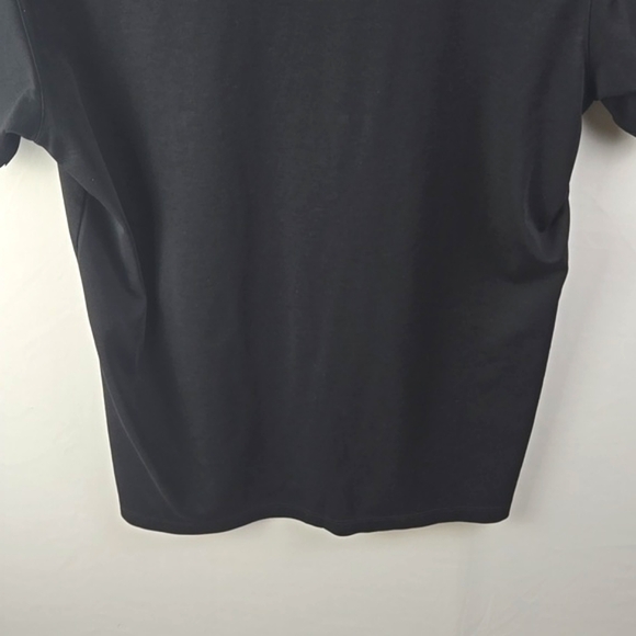 Zachary Prell Mens Short Sleeve Black V-Neck T-Shirt Sz M Prima Cotton - Picture 7 of 12